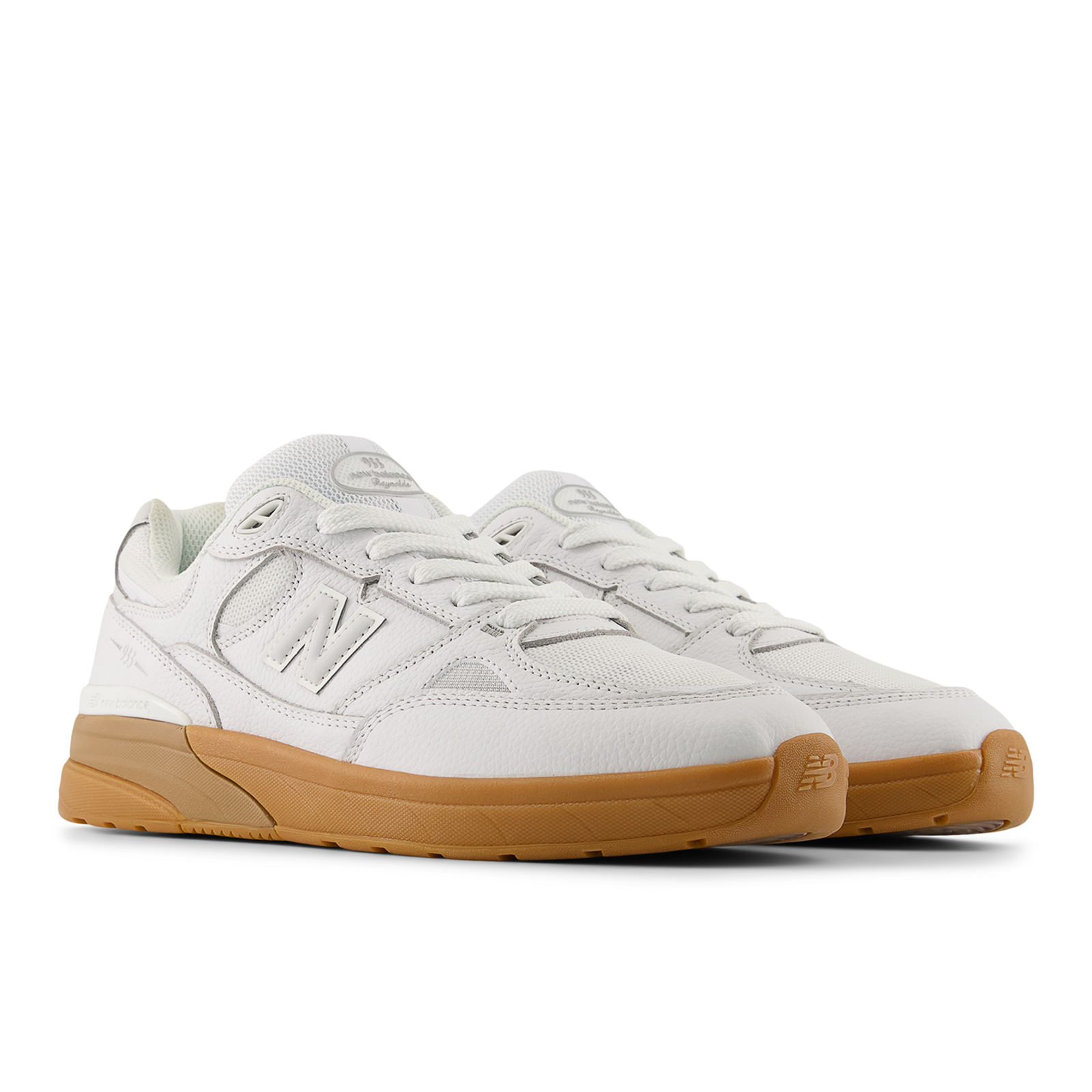 New Balance M Numeric 933 Andrew Reynolds Skateboardschuhe in WEISS