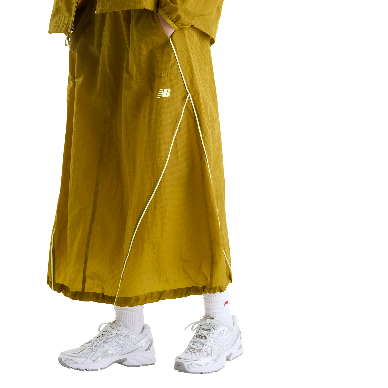 New Balance W Sport Legacy Skirt in BRAUN