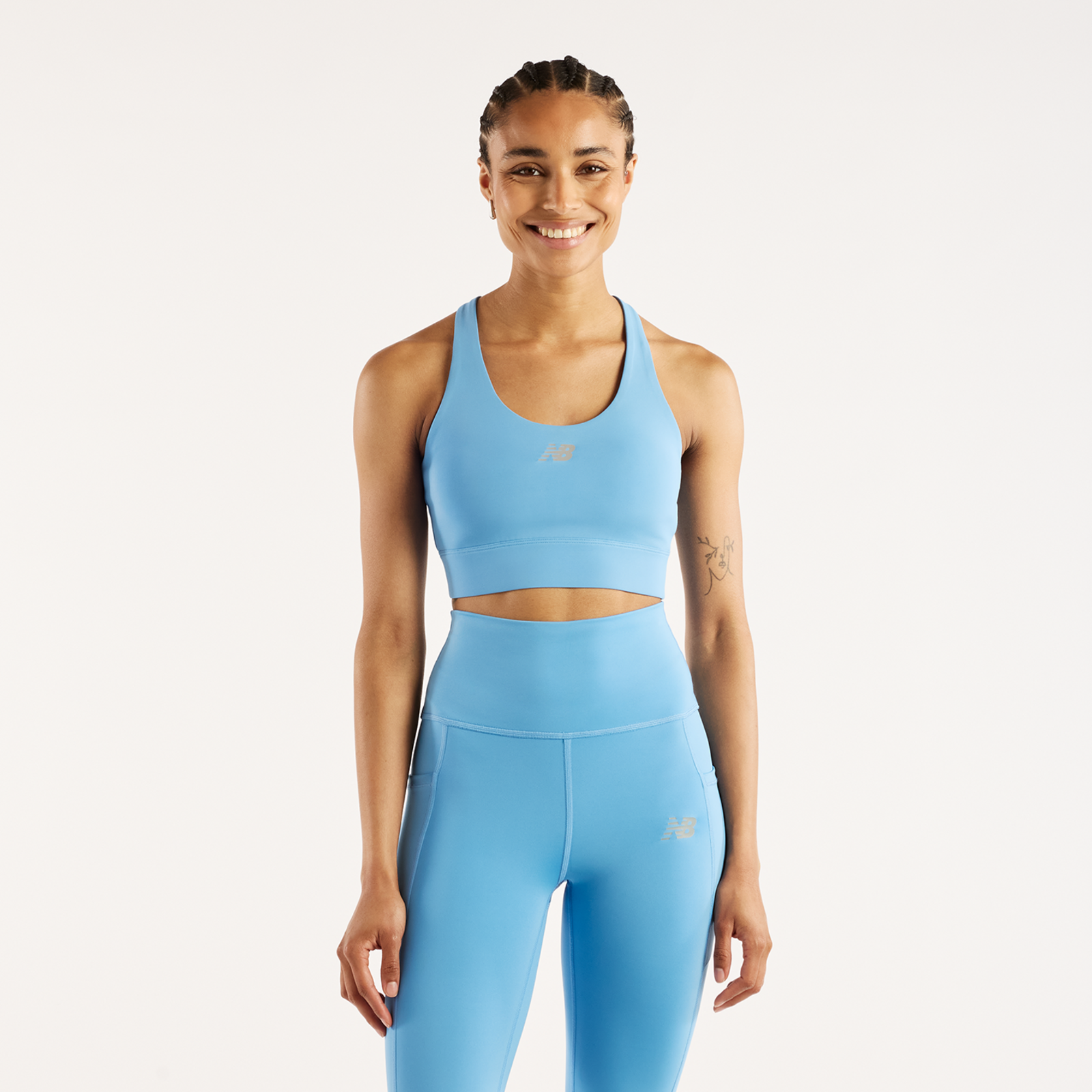 New Balance W Tech Training Graphic Bra in