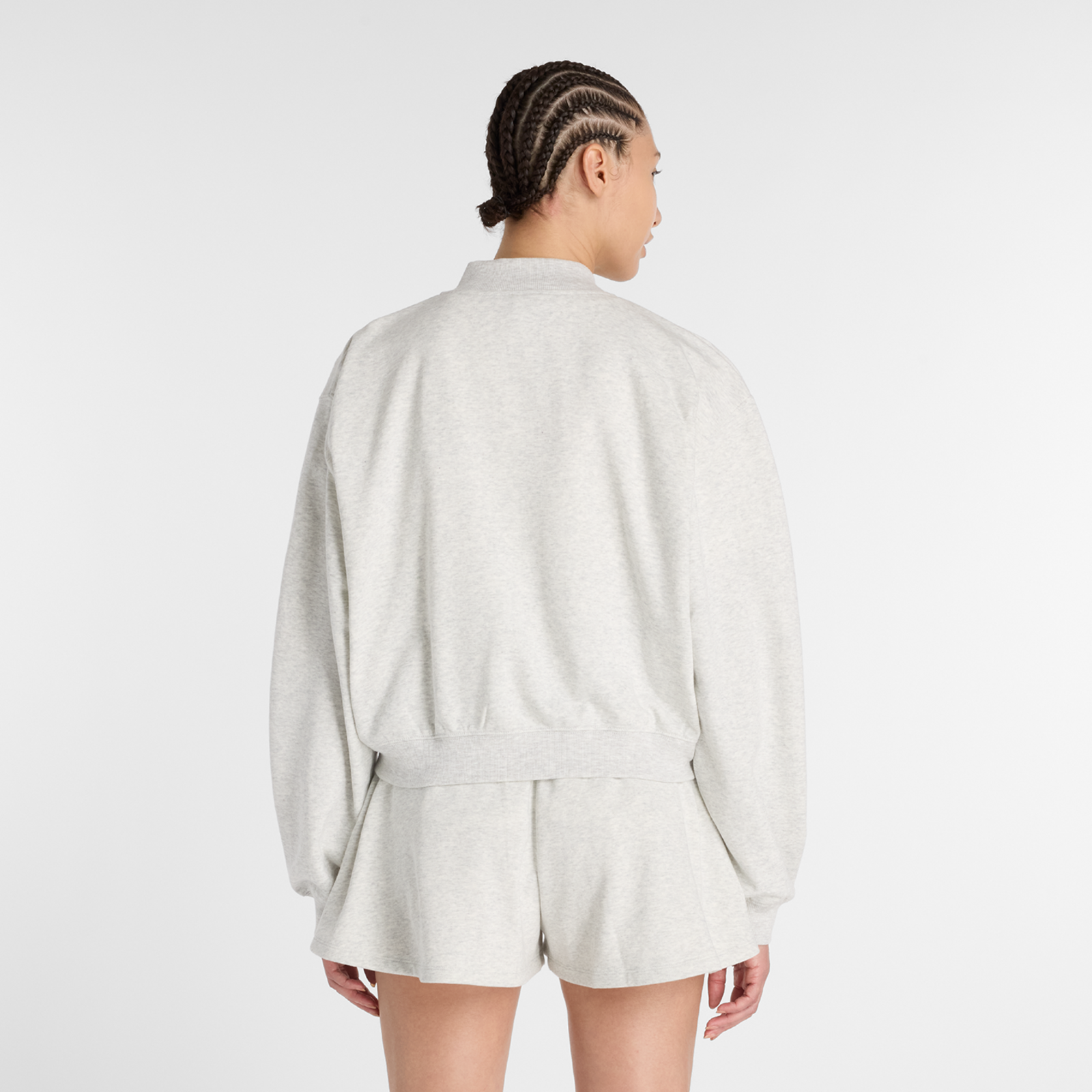 New Balance W French Terry Bomber in