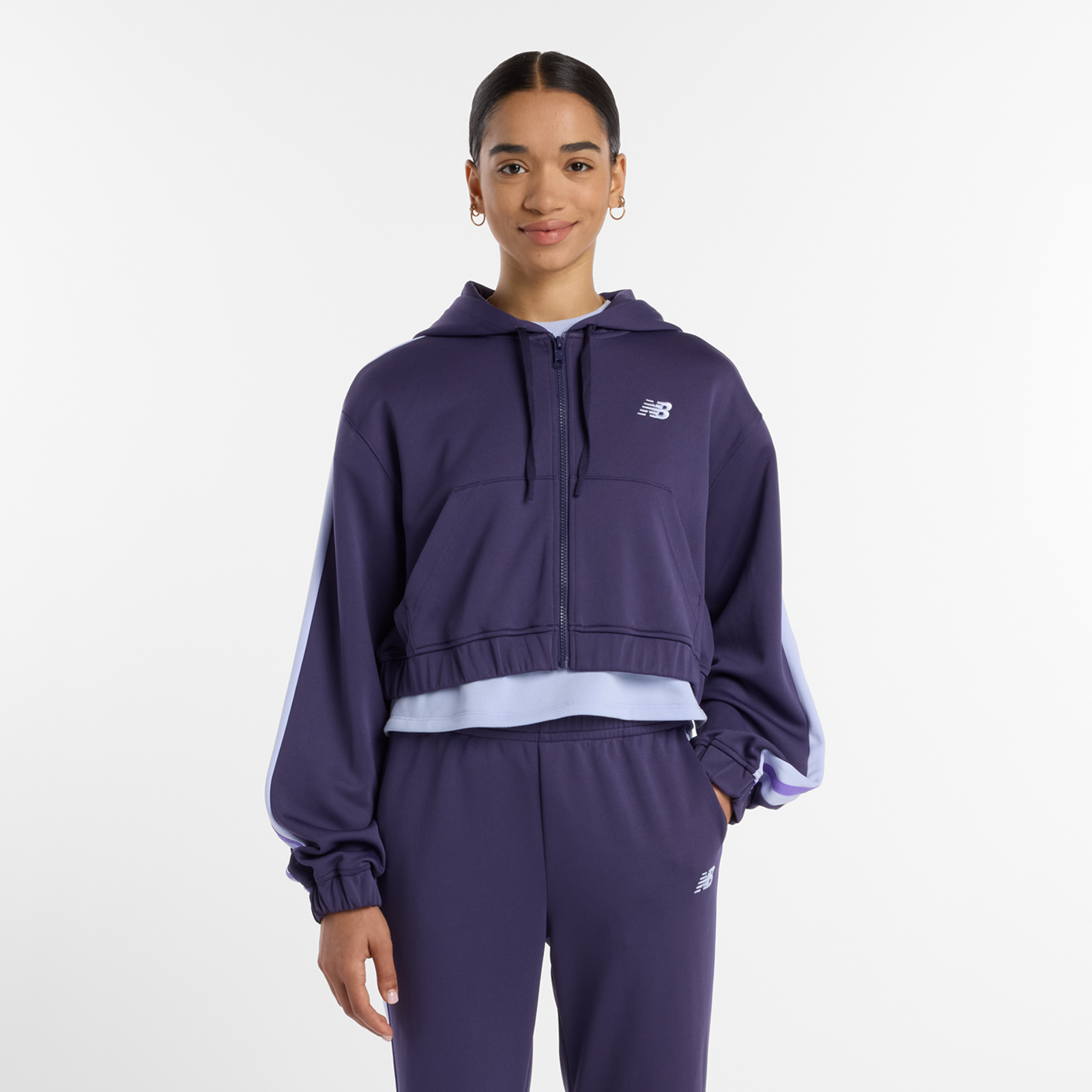 New Balance W Interlock Full Zip in