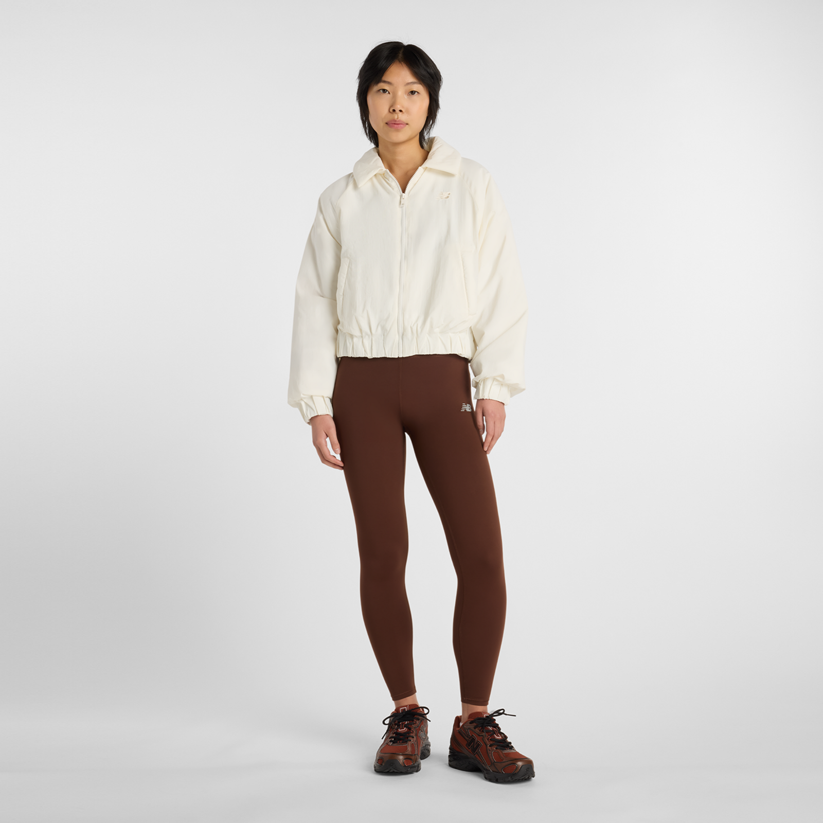 New Balance W Woven Bomber Jacket in