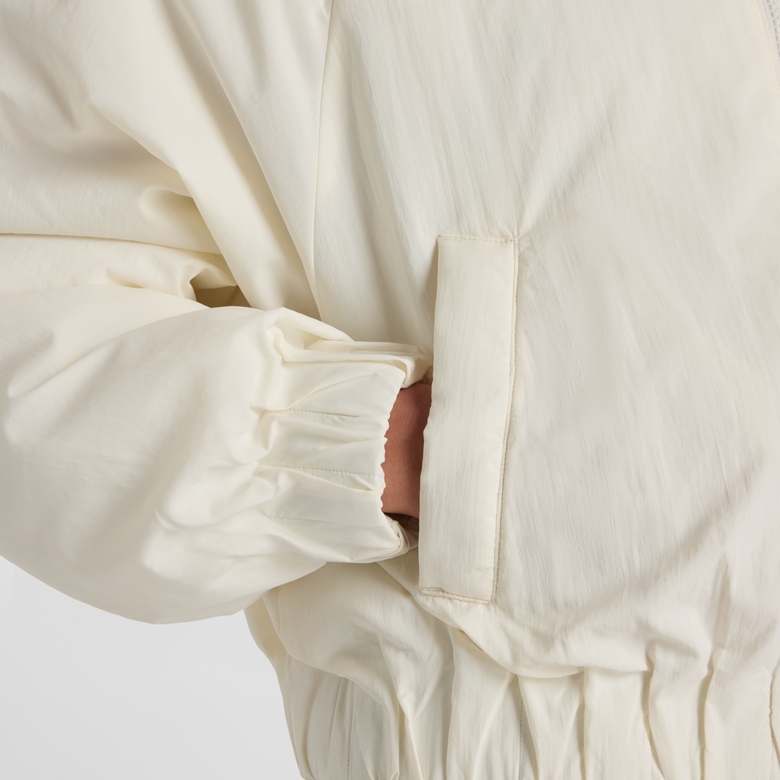 New Balance W Woven Bomber Jacket in