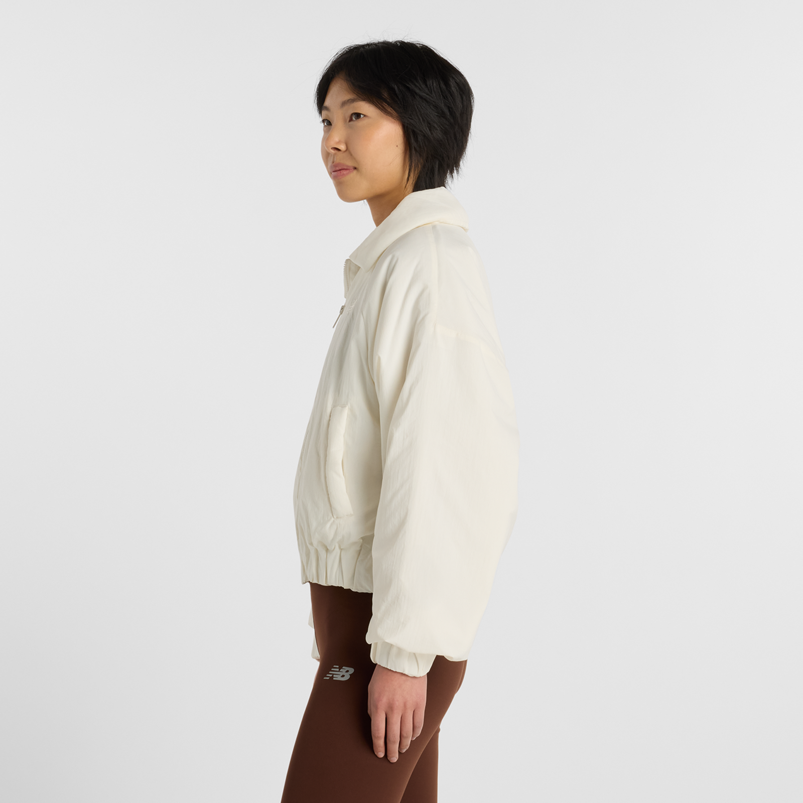 New Balance W Woven Bomber Jacket in