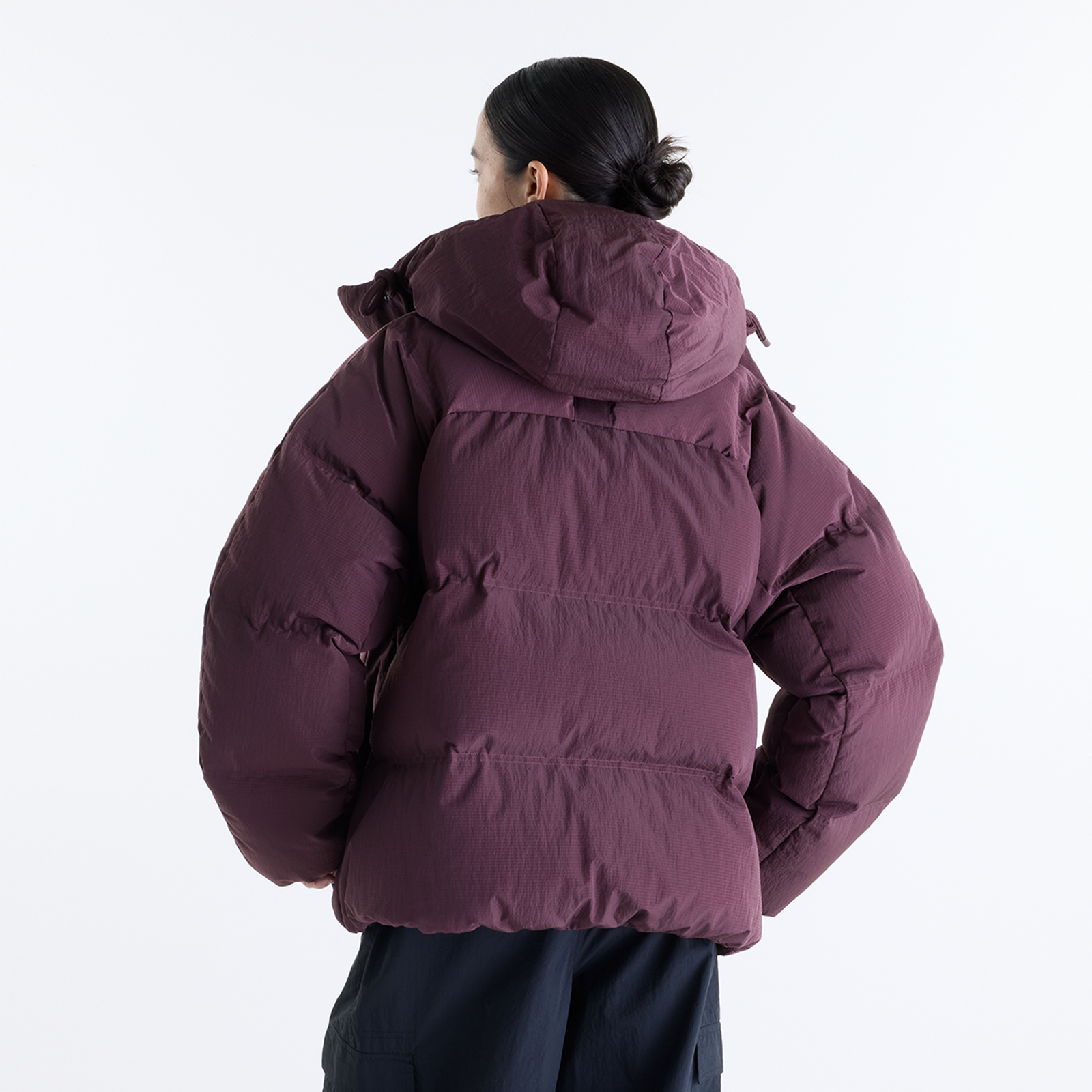 New Balance W Premium Puffer Jacket in ROT