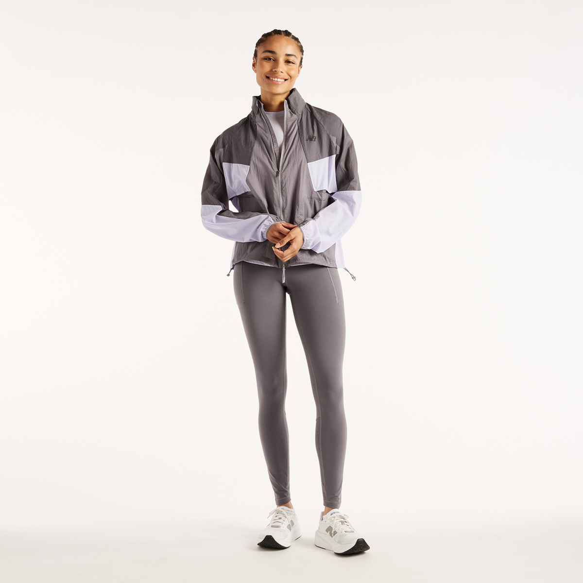 New Balance W Reflective RC Jacket in GRAU