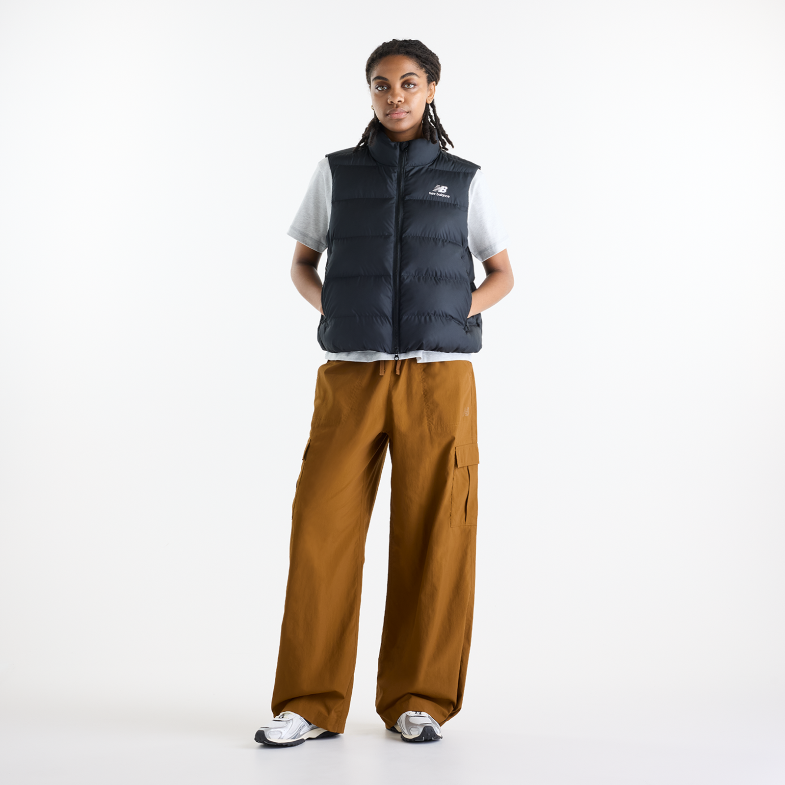 New Balance W Boston Puffer Vest in