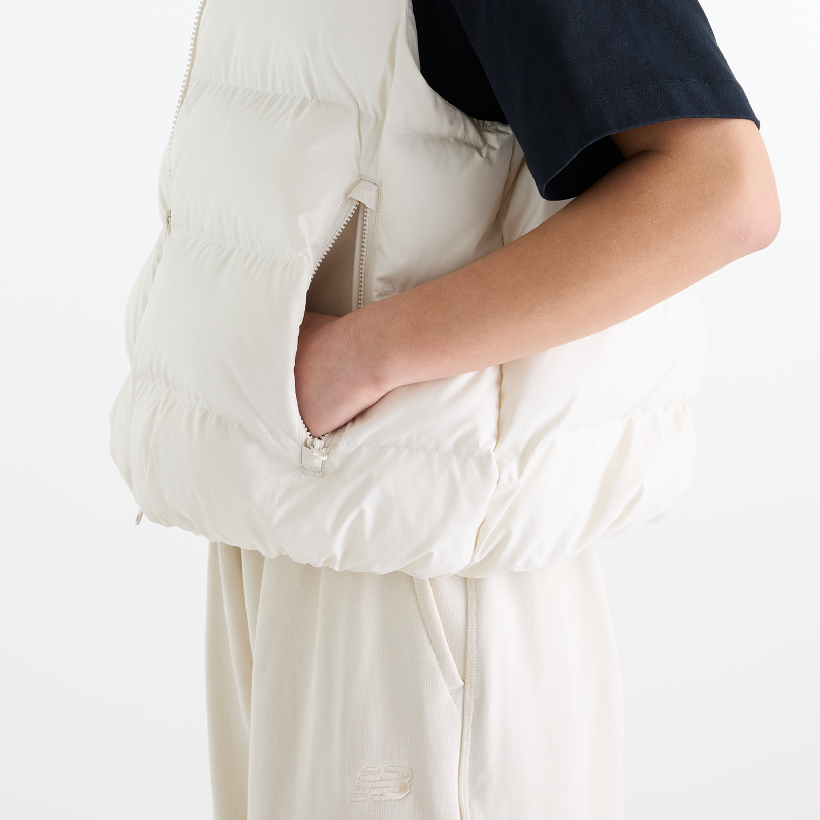 New Balance W Boston Puffer Vest in