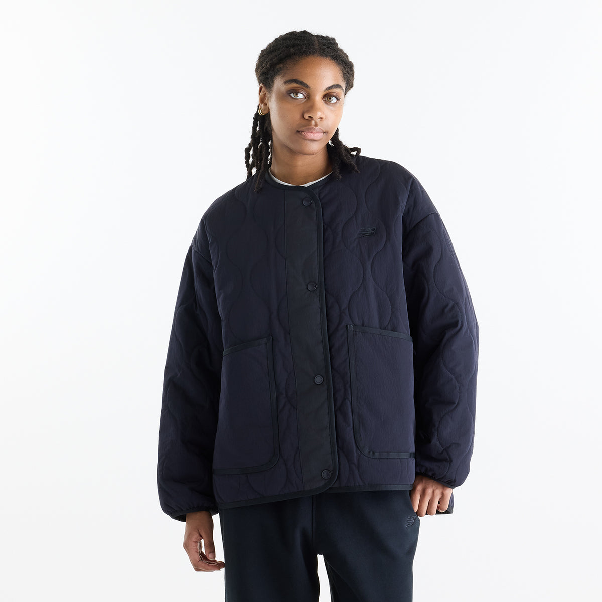 W Quilted Bomber