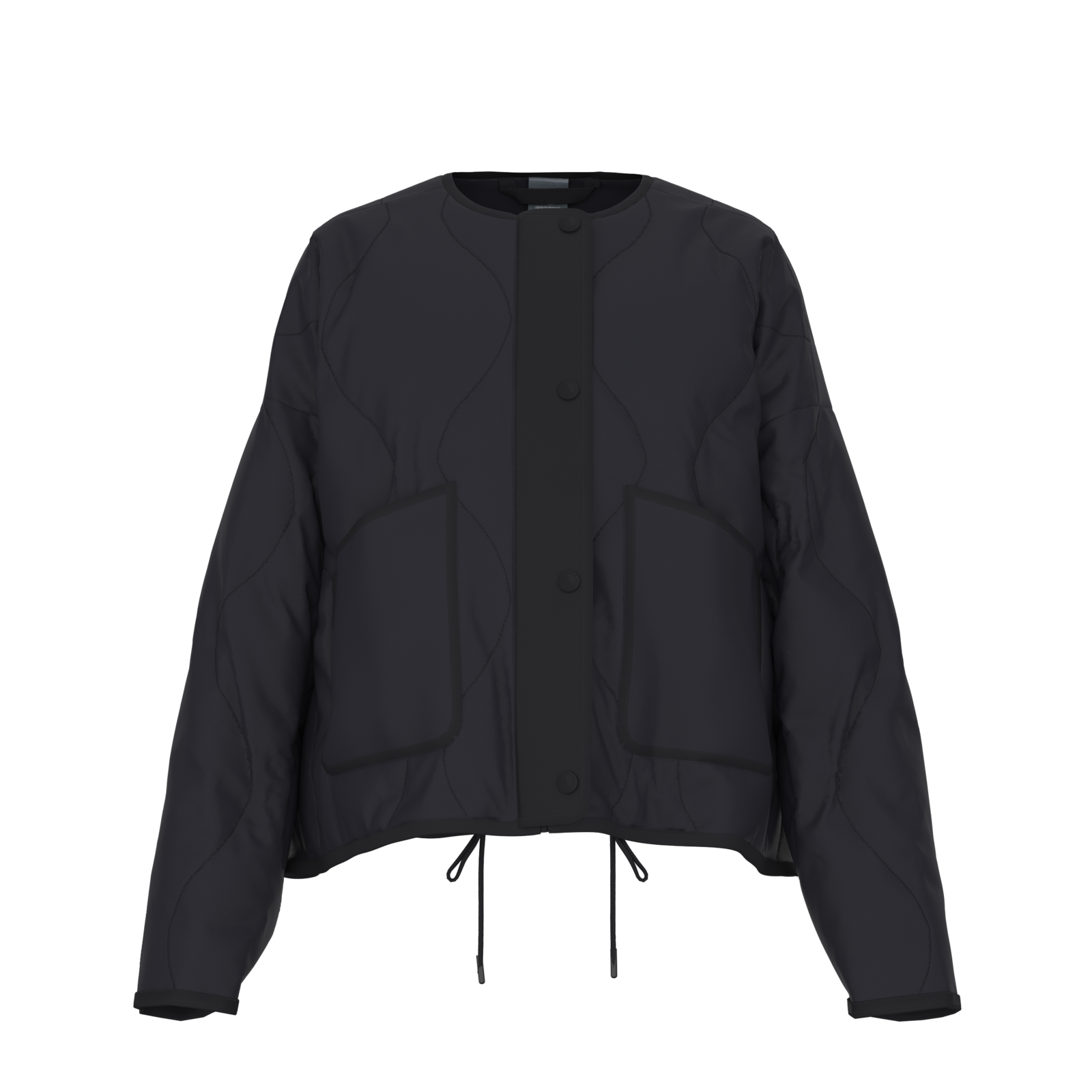 New Balance W Quilted Bomber in SCHWARZ