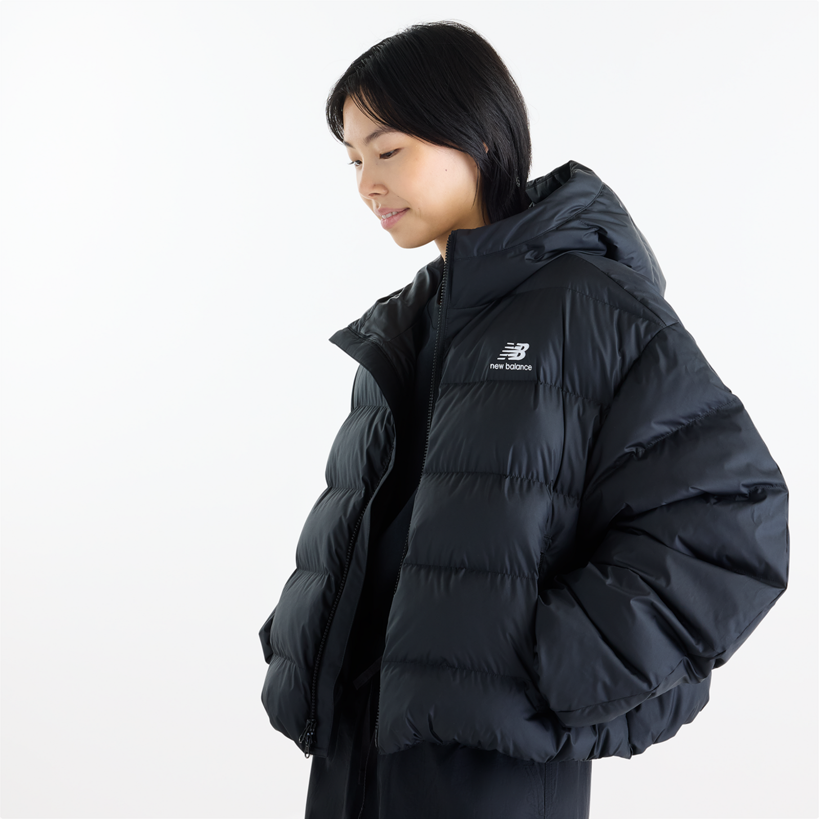New Balance W Boston Puffer Jacket in