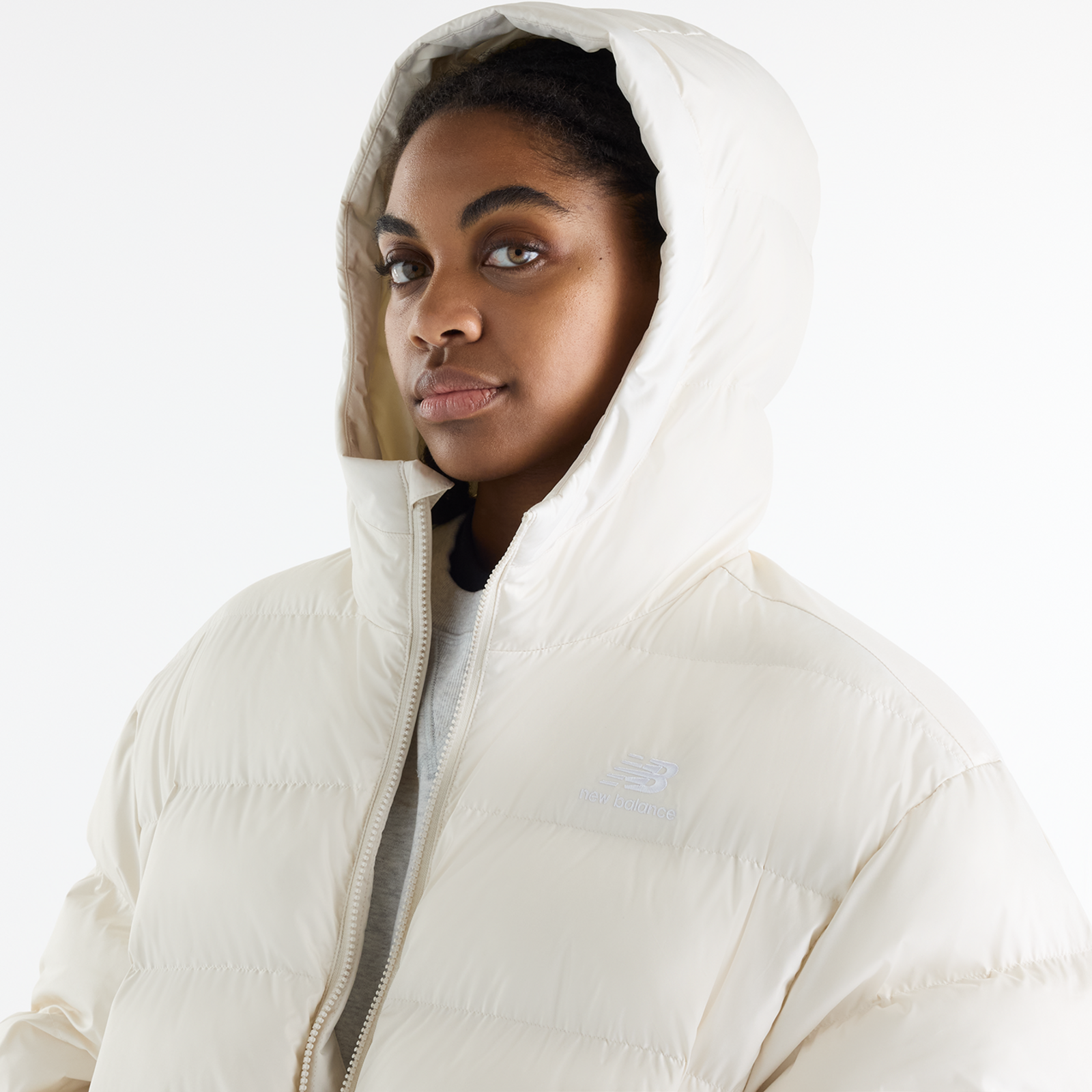 New Balance W Boston Puffer Jacket in