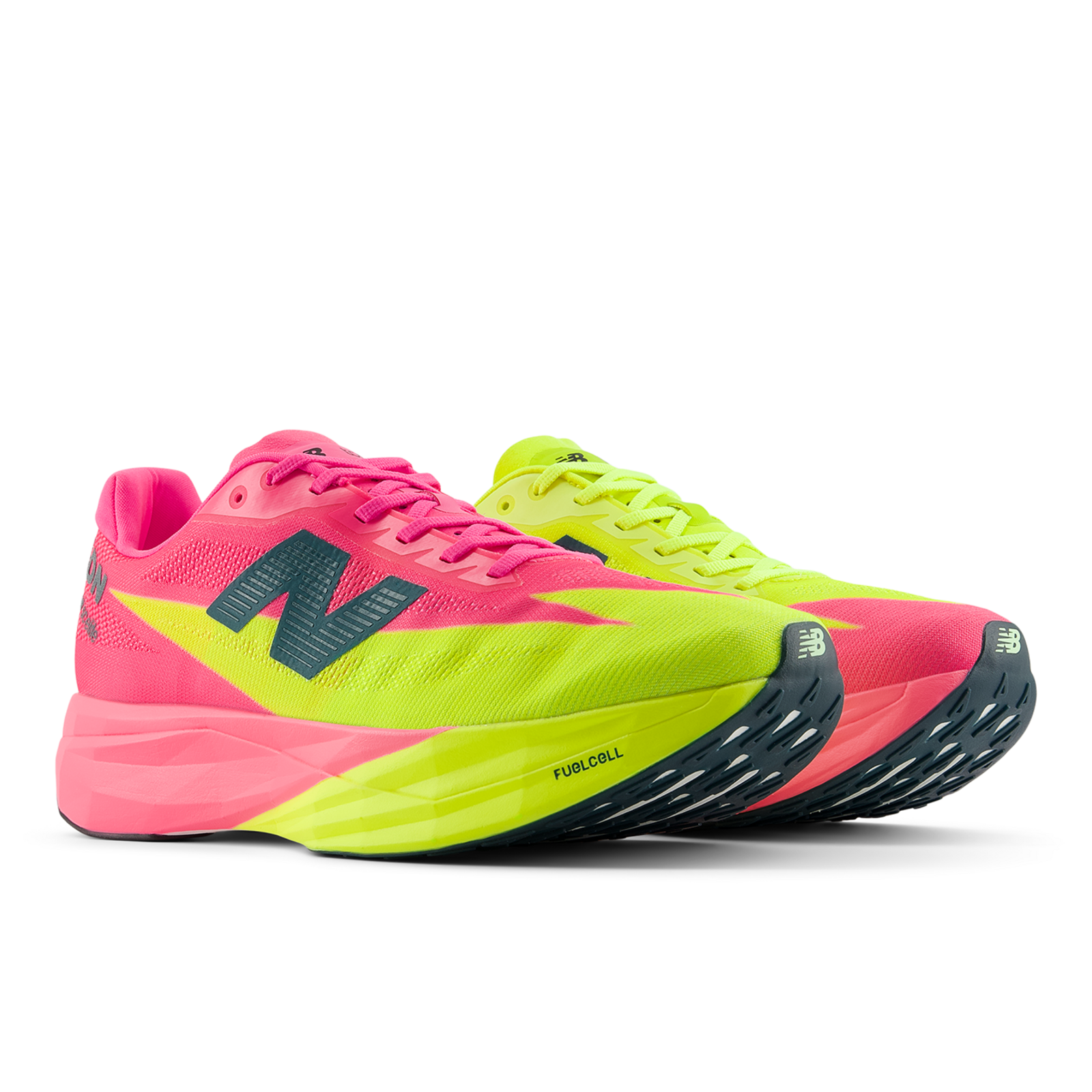 New Balance W SuperComp Elite v5 London Marathon Laufschuhe in GRÜN