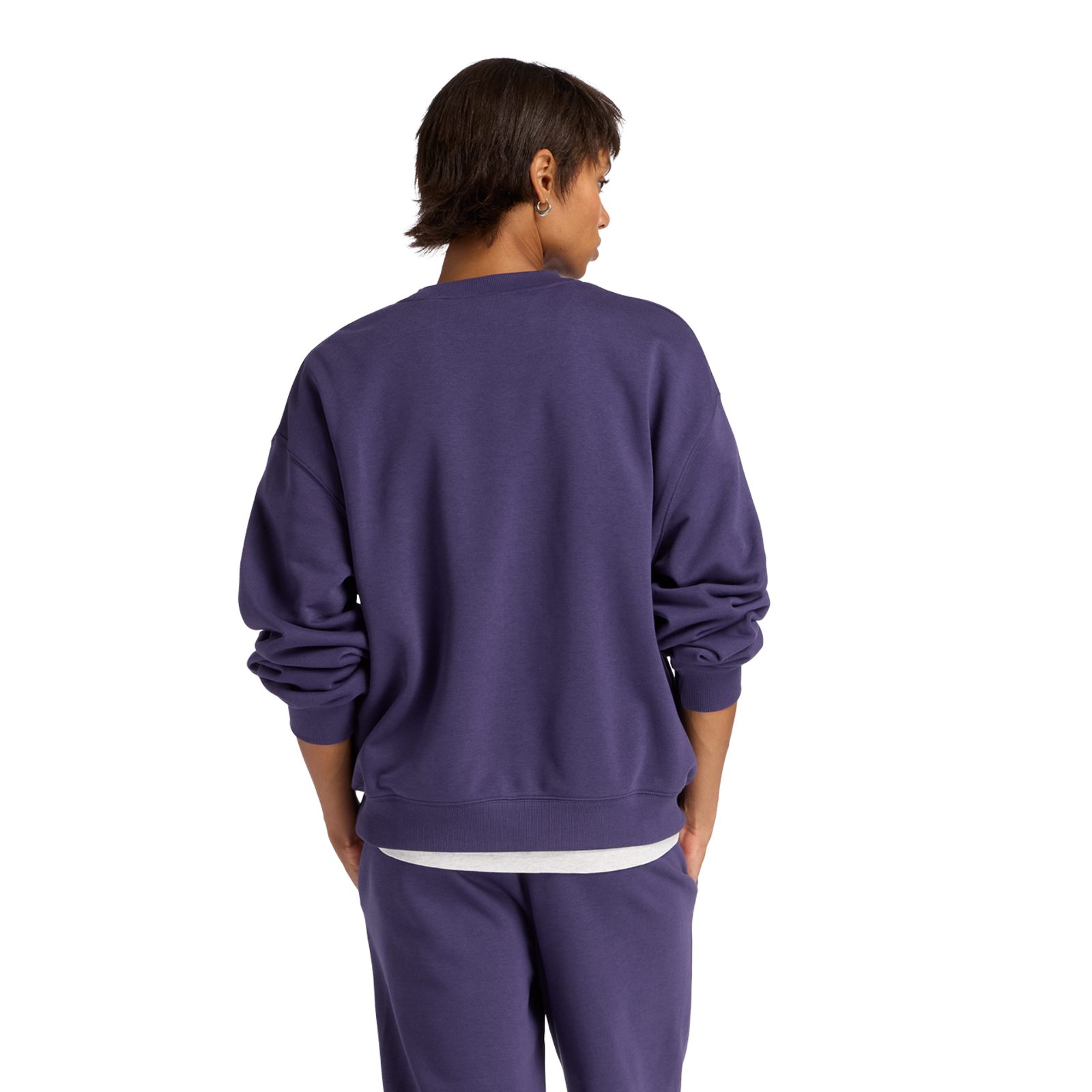 New Balance W Sport Graphic Oversized Crew in