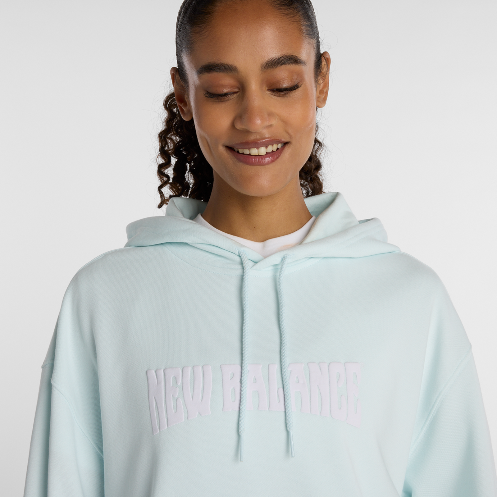 New Balance W Wavy Oversized Hoodie in