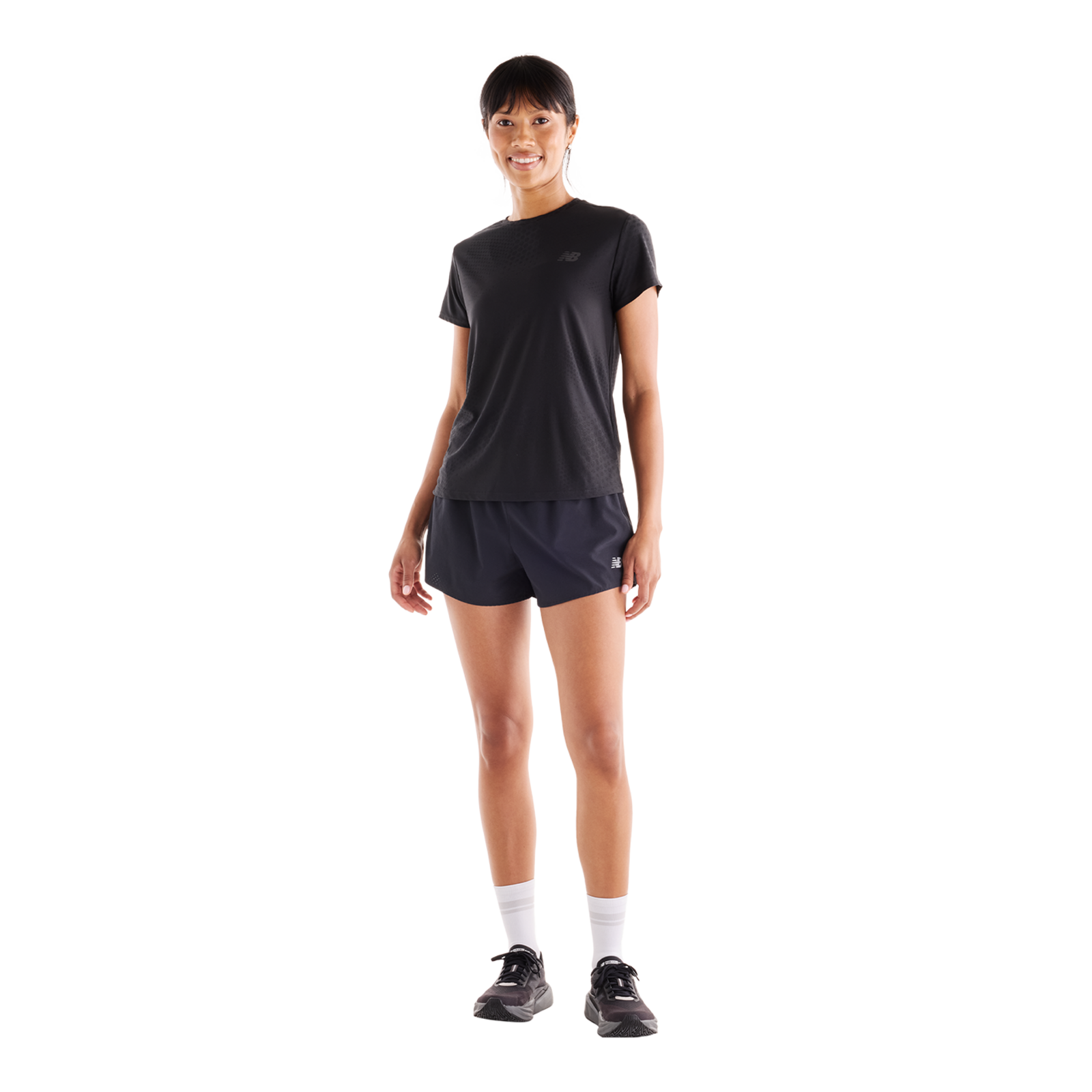 New Balance W RC Adapt T-Shirt in SCHWARZ
