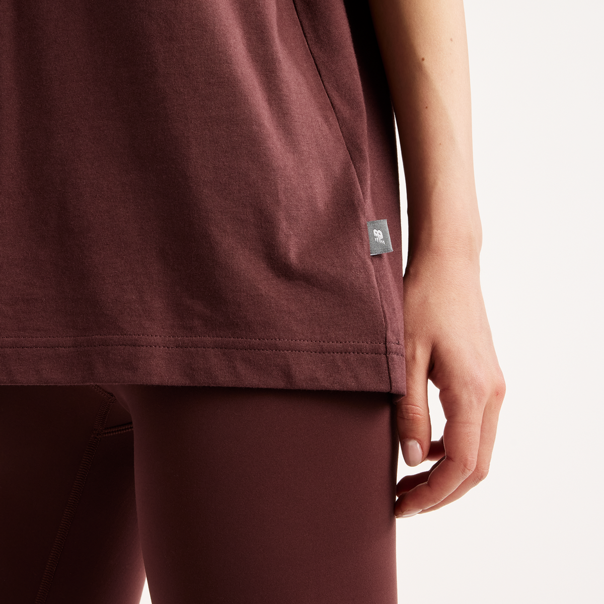 New Balance W Pressed Flowers Memories Oversized T-Shirt in ROT