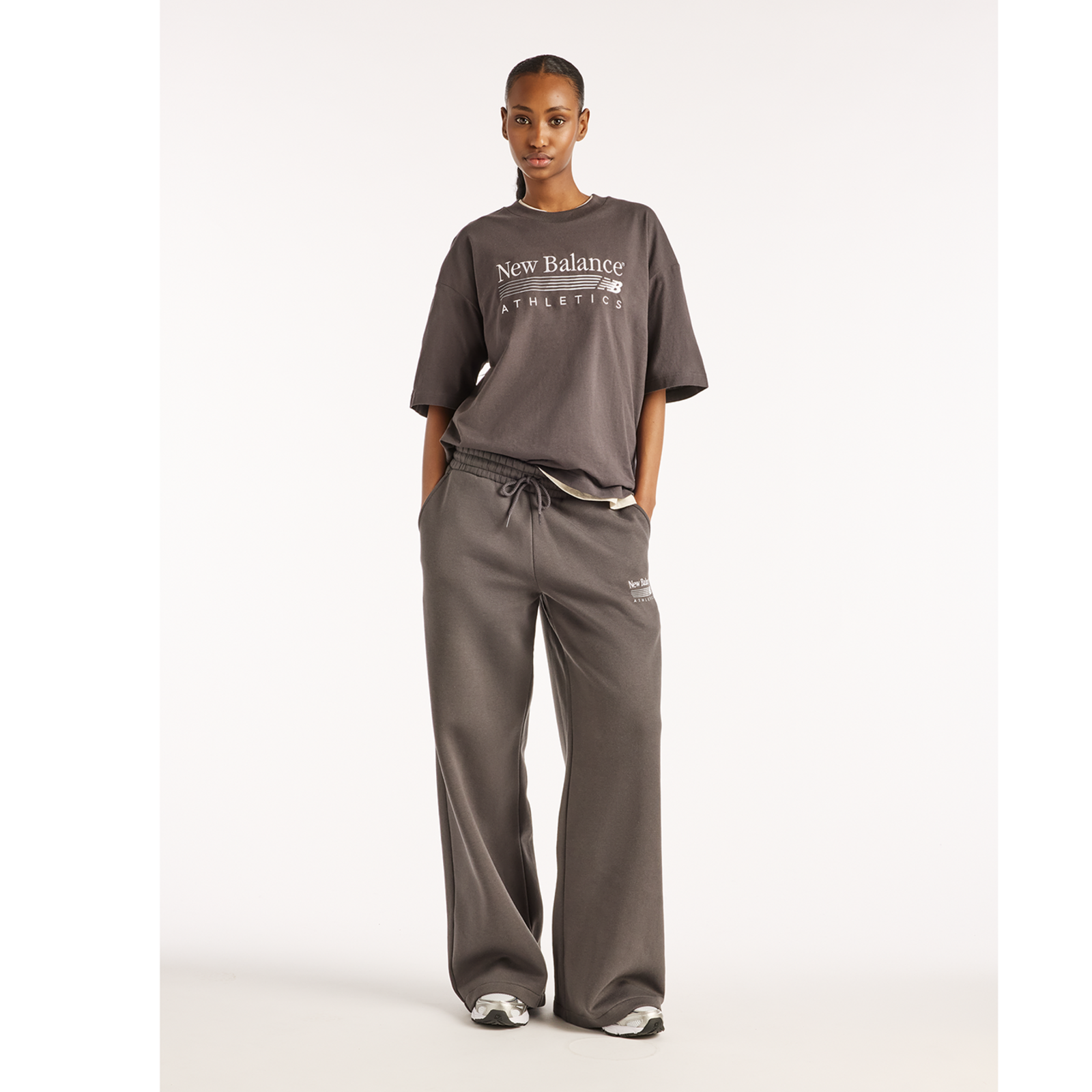 New Balance W Trackside Oversized T-Shirt in