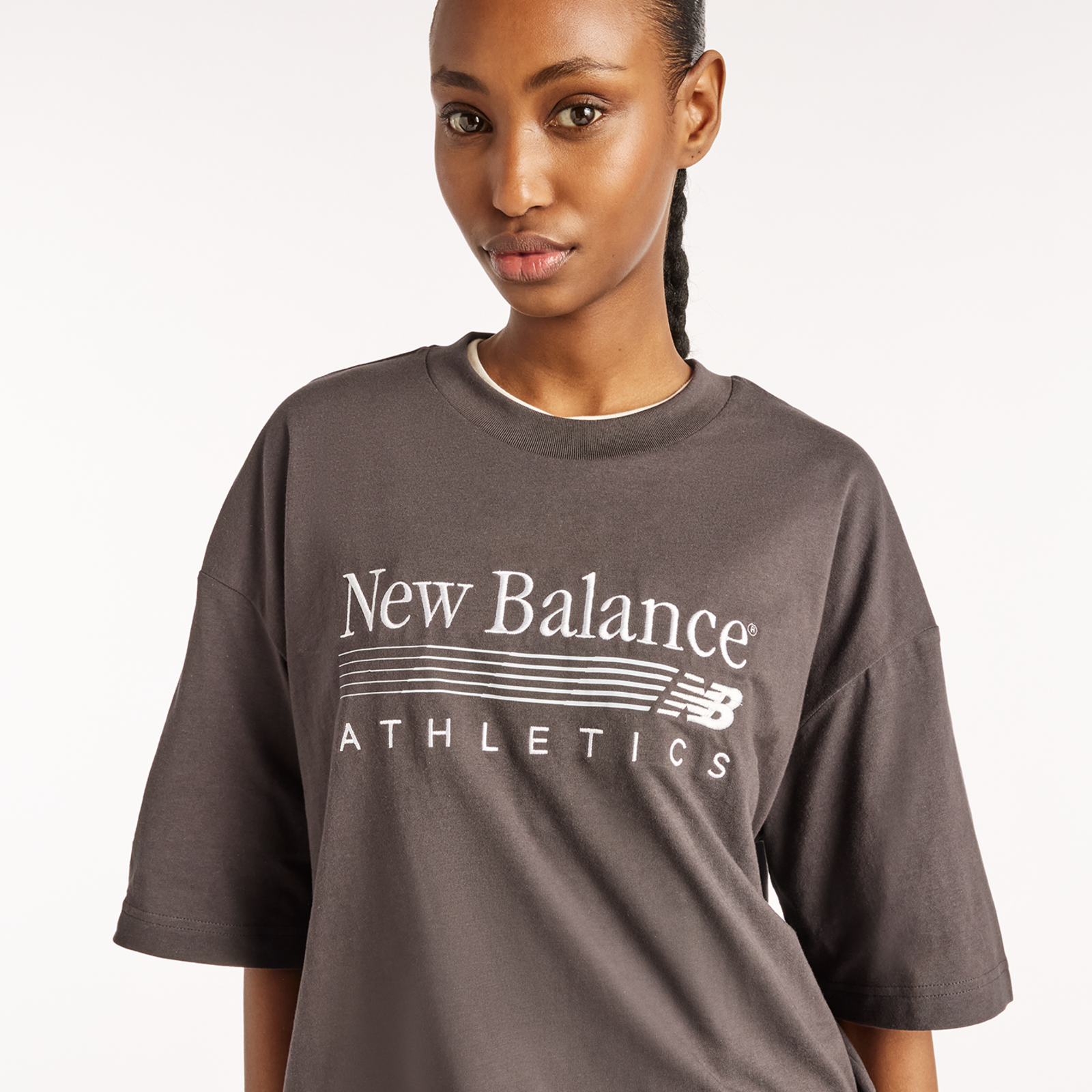 New Balance W Trackside Oversized T-Shirt in