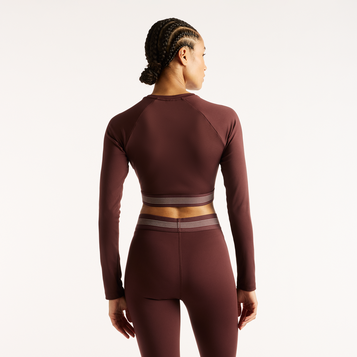 New Balance W AC Fitted Long Sleeve in ROT