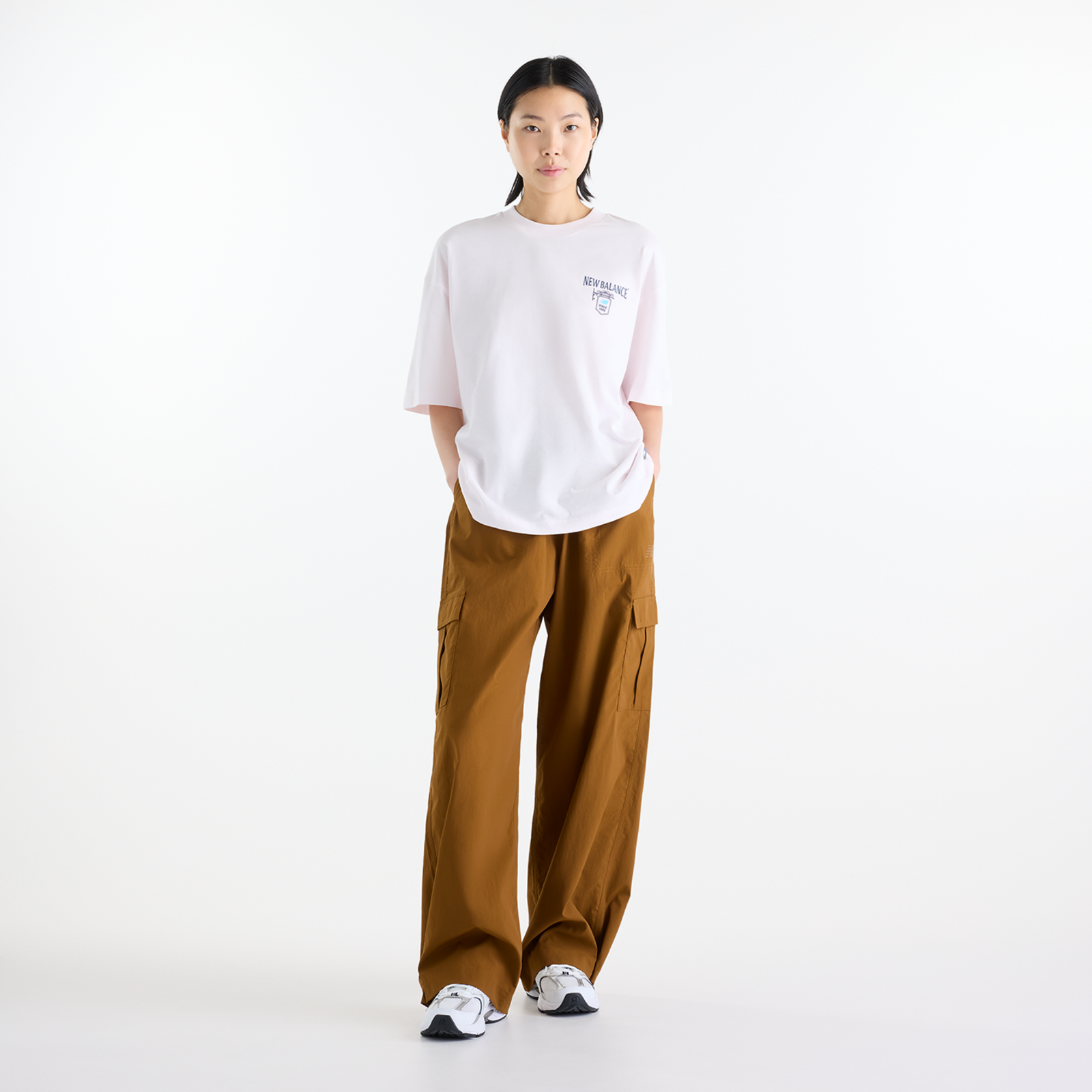 New Balance W Grab a Bite London Oversized T-Shirt in