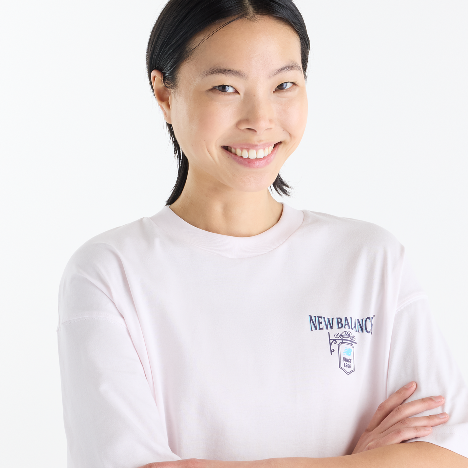 New Balance W Grab a Bite London Oversized T-Shirt in