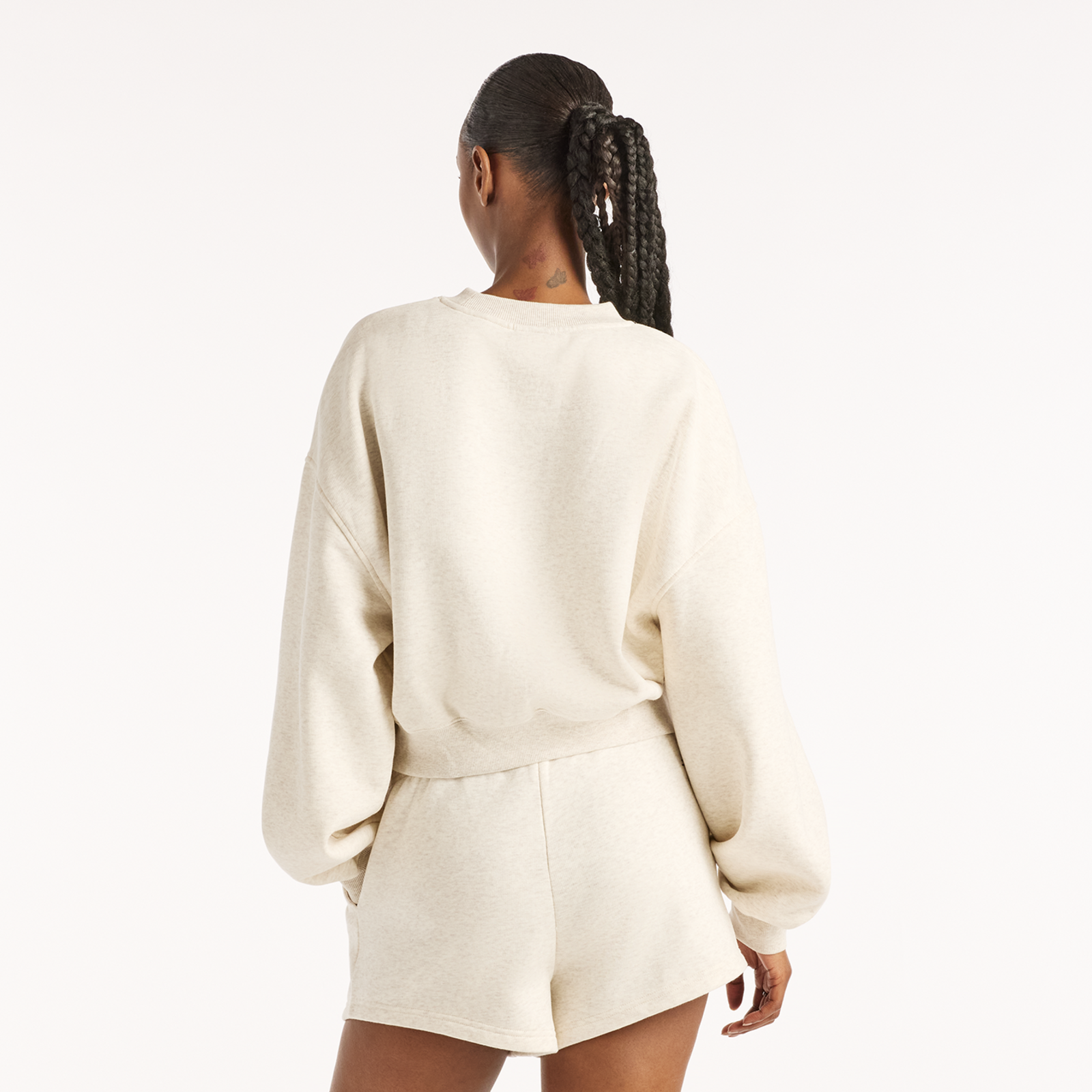 New Balance W Trackside Fleece Crew in