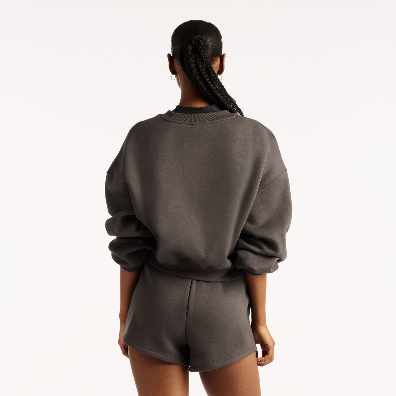 New Balance W Trackside Fleece Crew in