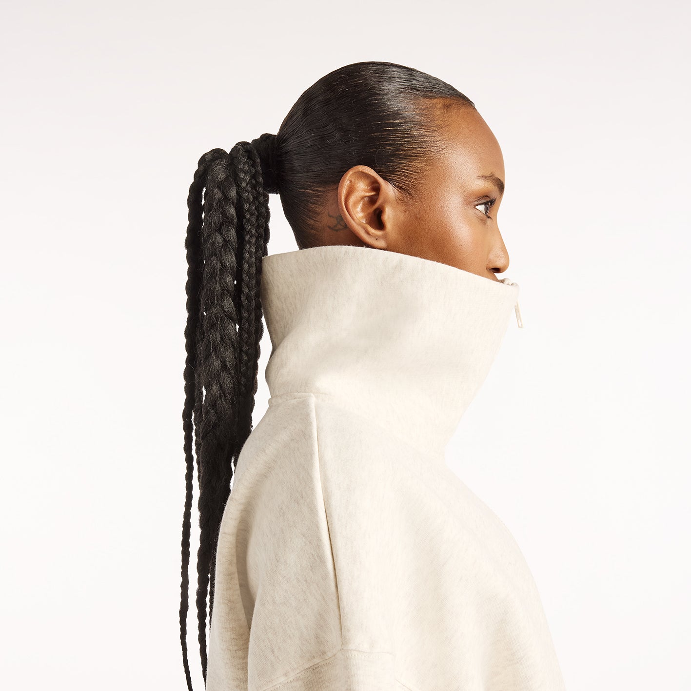 W Trackside Fleece Half Zip