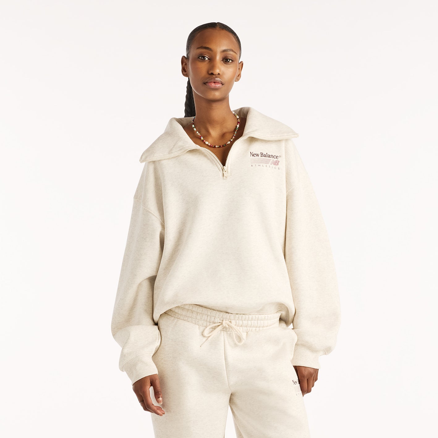 W Trackside Fleece Half Zip
