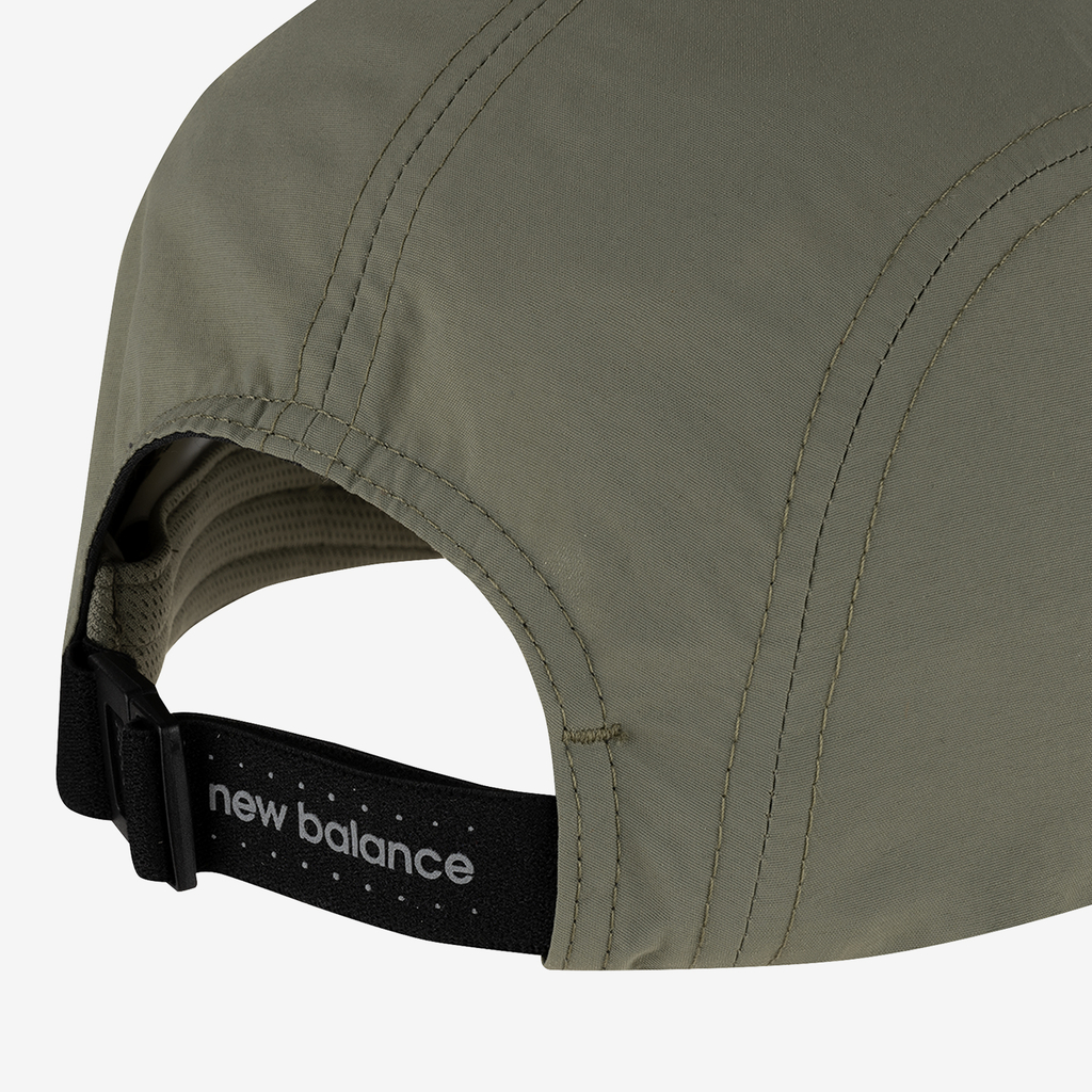 5 Panel Everyday Trainer Hat dark olivine detail_bild1_brandshop