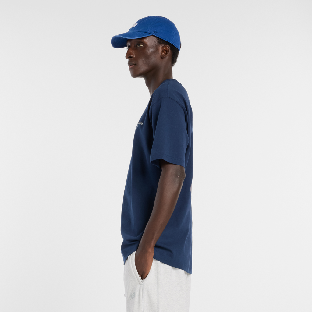 New Balance Fountain T-Shirt in BLAU