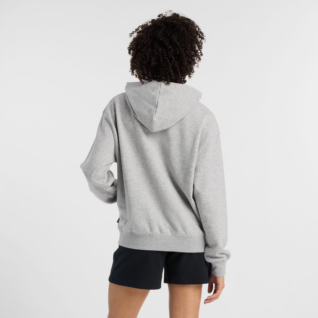 New Balance Sport Graphic French Terry Hoodie in GRAU