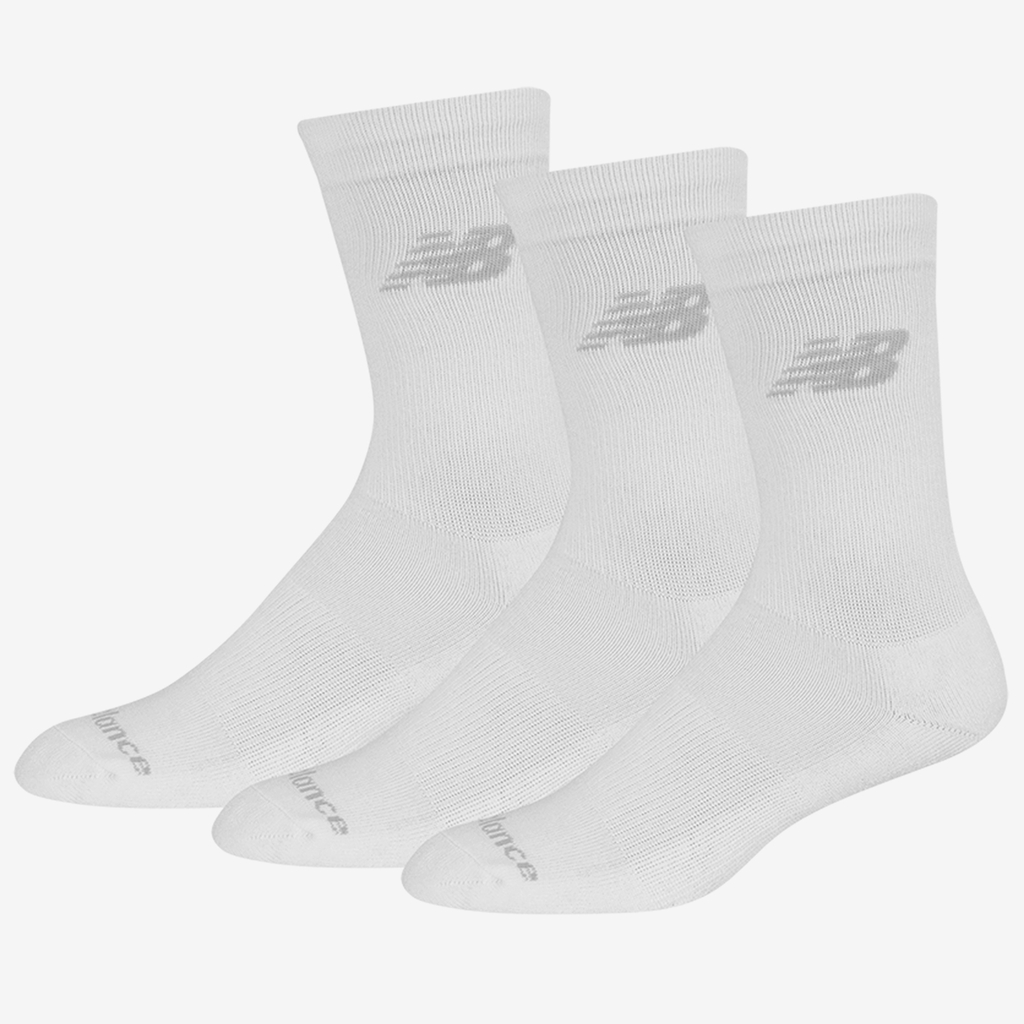 NB PF Cotton Cushioned Crew Socks 3 Pair white Hauptbild_brandshop