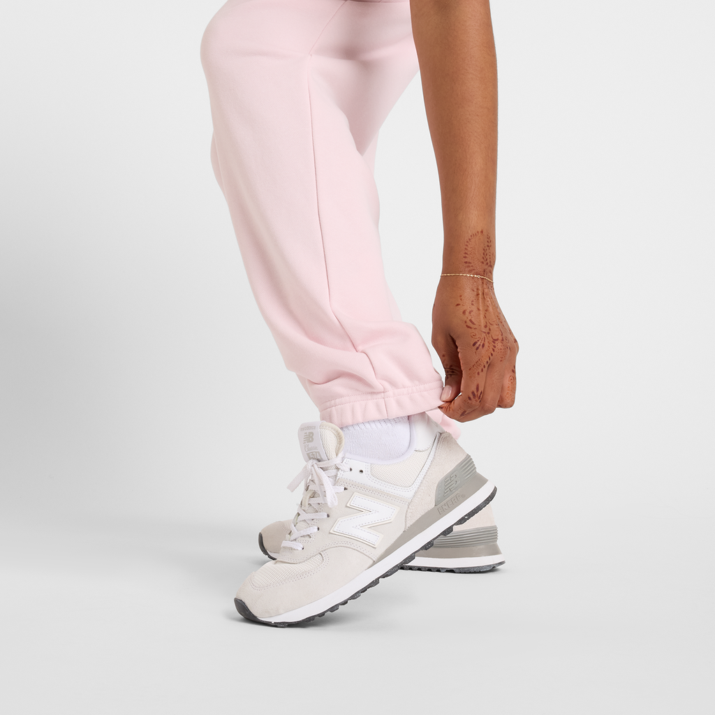 New Balance W Sport Essentials French Terry Jogger in PINK