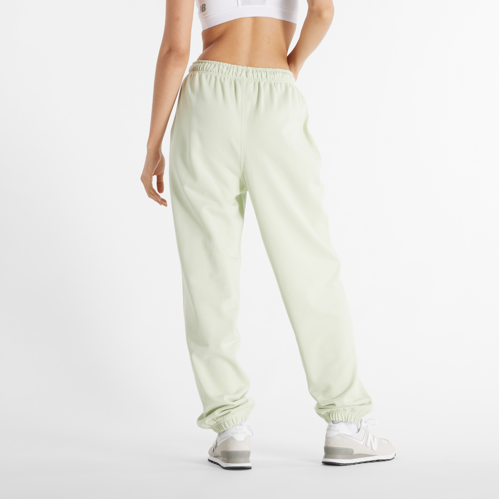 W NB Athletics French Terry Jogger natural mint model_bild_back_brandshop