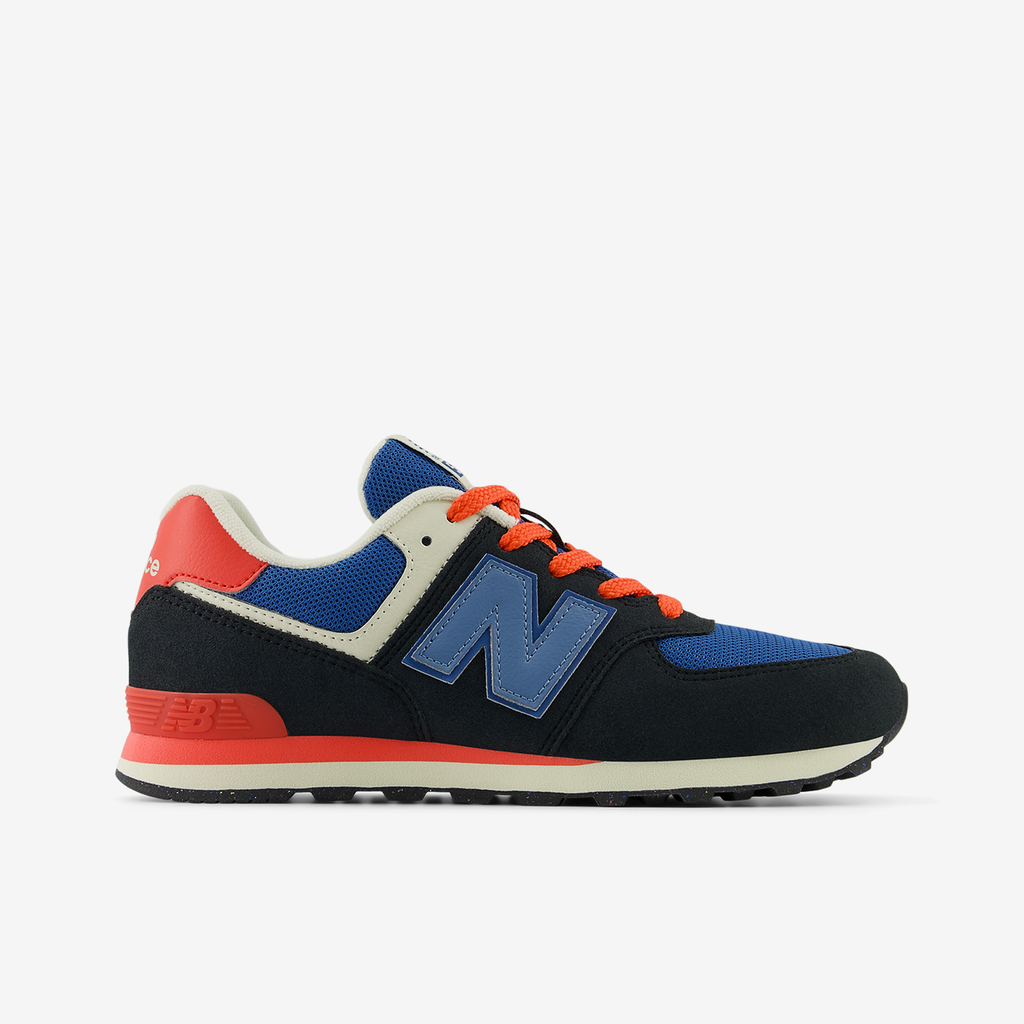 New balance leder kinder orange on sale
