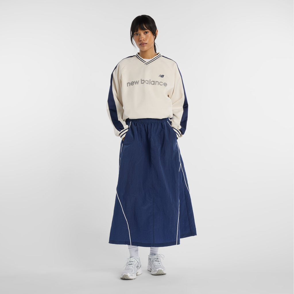 New Balance W Sport Legacy Skirt in BLAU
