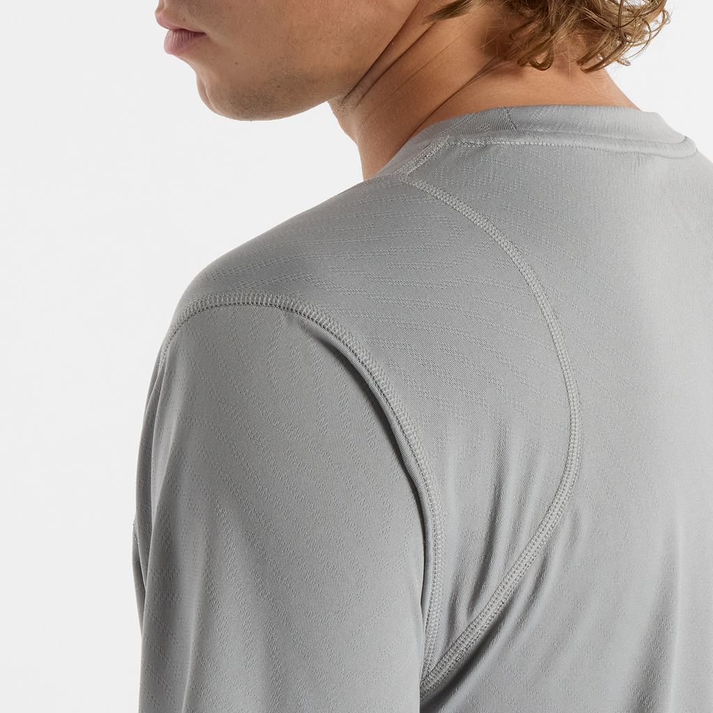 New Balance Jacquard T-Shirt in GRAU