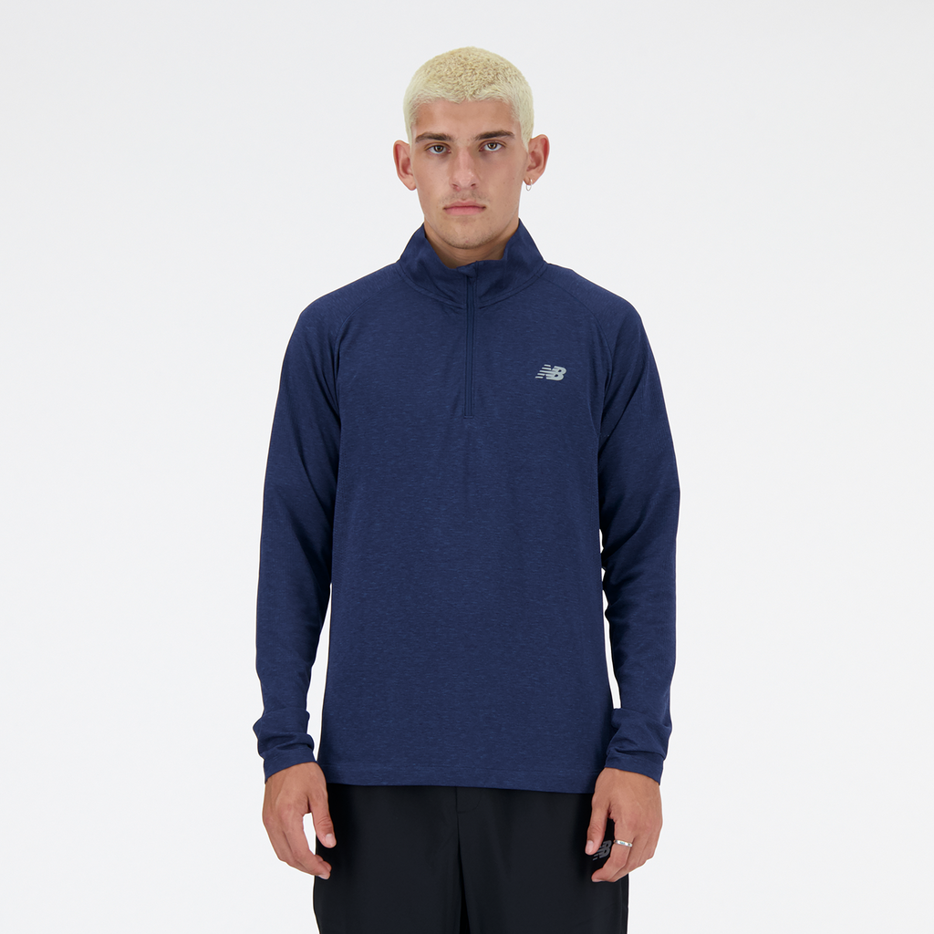 NB Athletics Seamless 1/4 Zip nb navy Hauptbild_brandshop