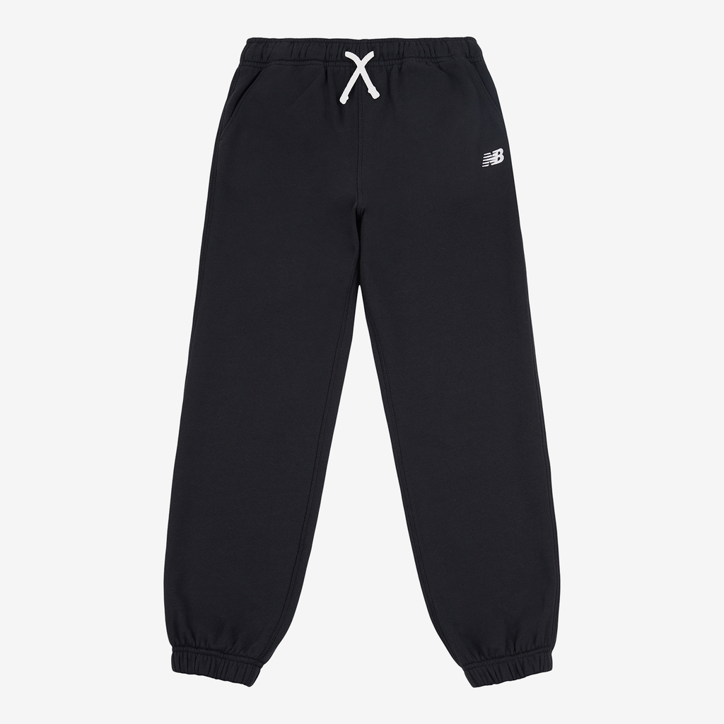New Balance G New Balance French Terry Small Logo Jogger in SCHWARZ