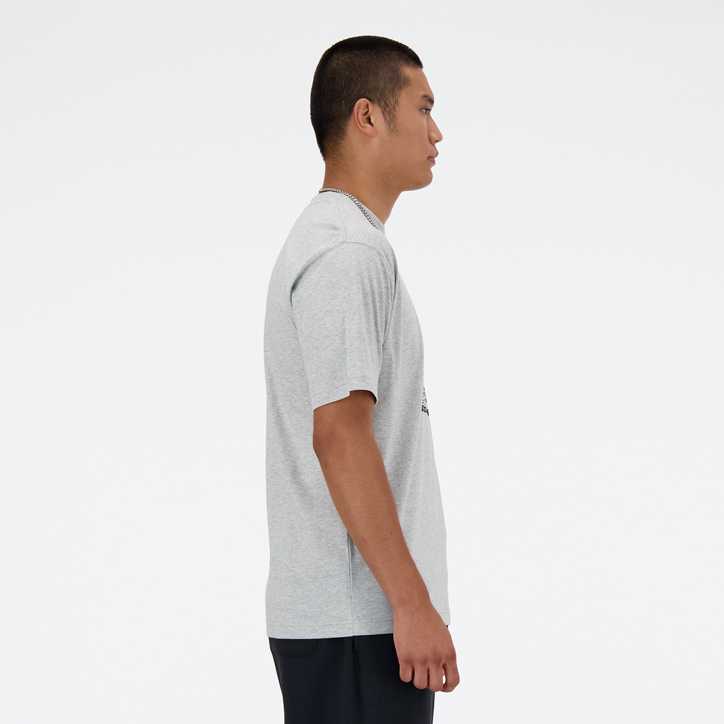 New Balance New Balance Ad Relaxed Tee in GRAU