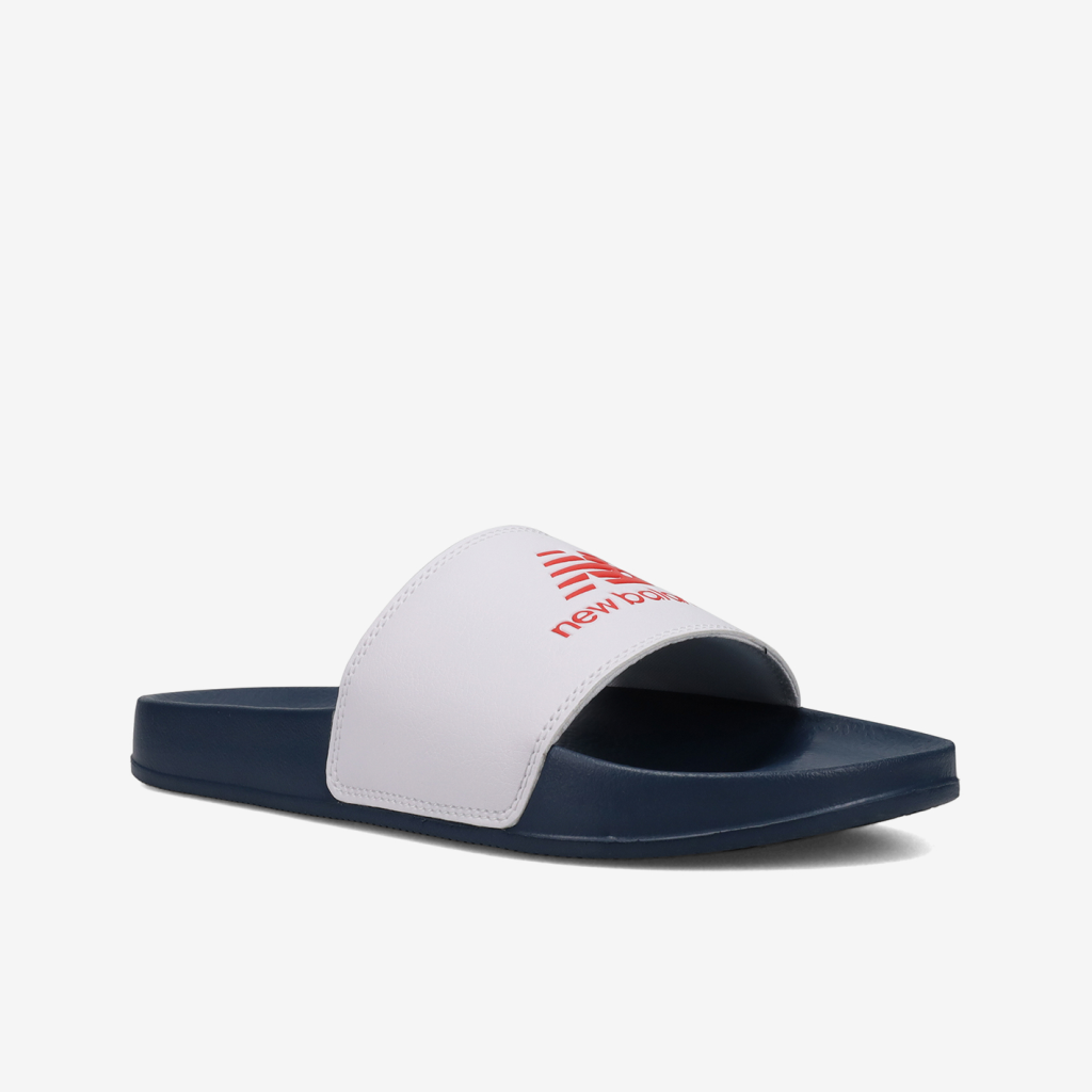 New Balance U 50 Slides Freizeitsandalen in WEISS