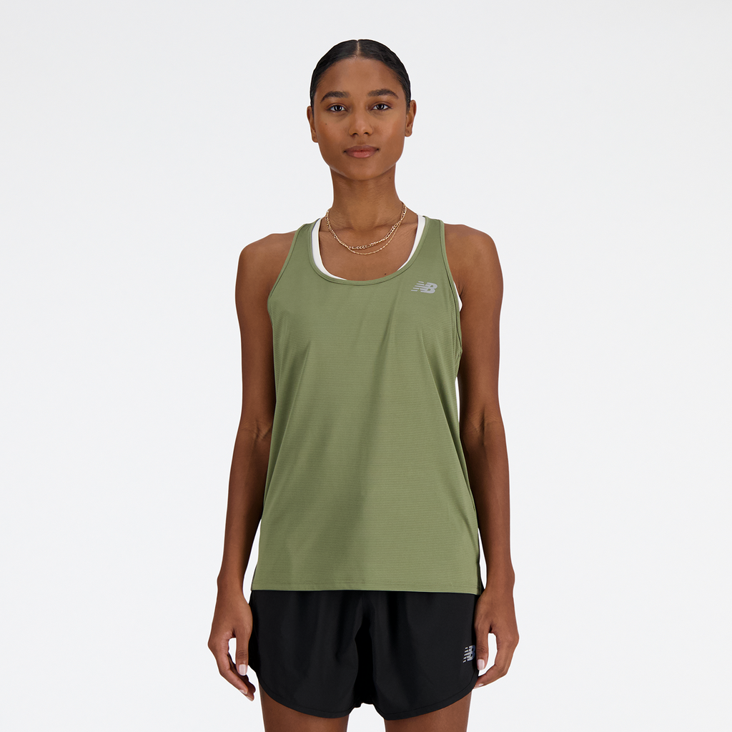 W New Balance Tank dark olivine Hauptbild_brandshop