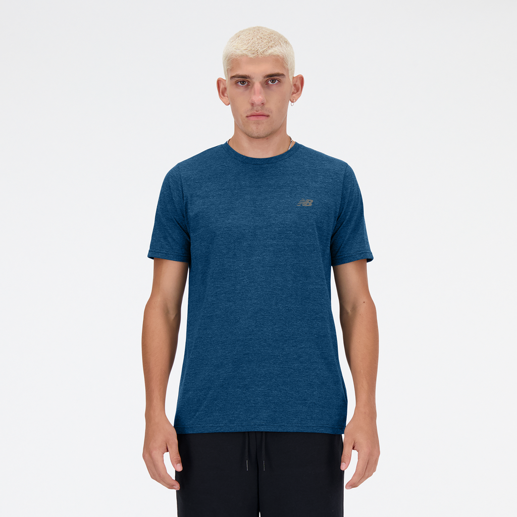 Sport Essentials Heathertech T-Shirt blue agate heather Hauptbild_brandshop