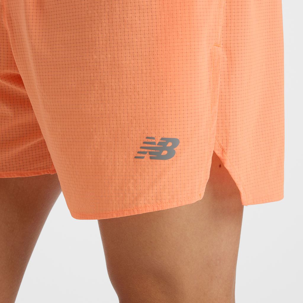 New Balance RC Ultra Light Split Short 5" in ORANGE