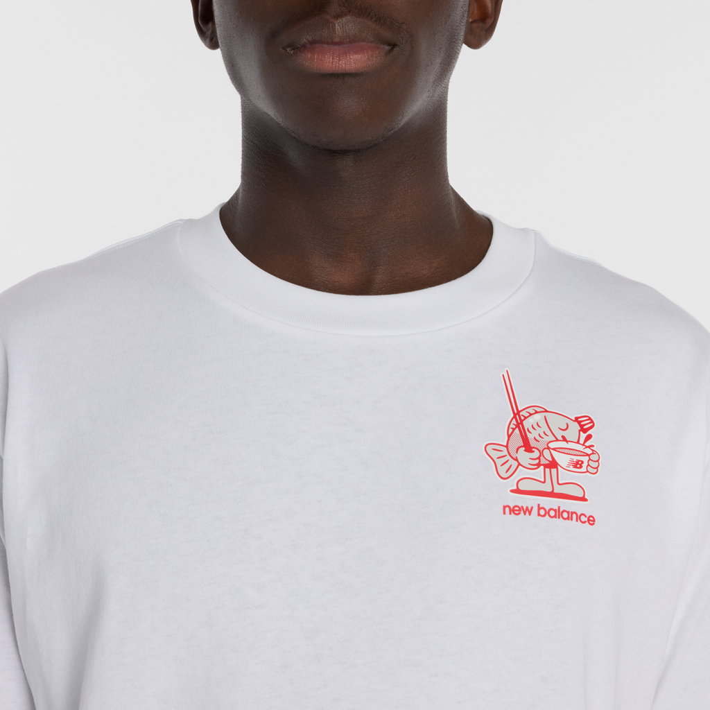New Balance Ramen T-Shirt in WEISS