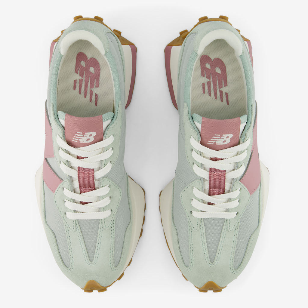 New Balance W 327 Grape Freizeitschuhe in GRAU