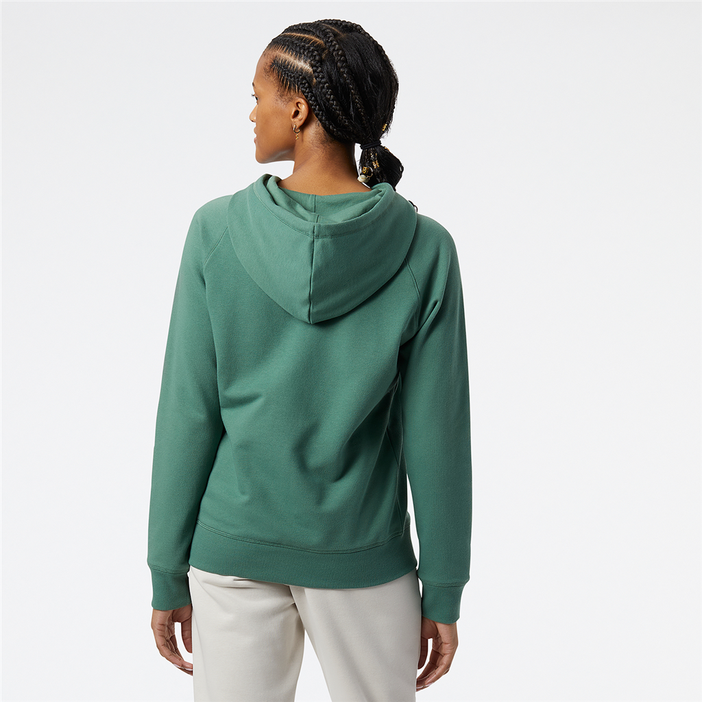 W NB Classic Hoodie jade model_bild_back_brandshop