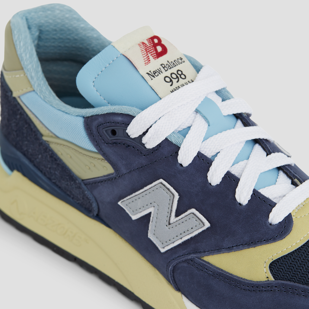 New Balance M 998 Made in USA Freizeitschuhe in BLAU